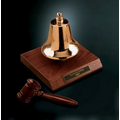 Bronze Gavel Bell w/ Gavel